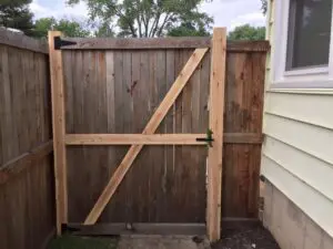 Cedar Fence & Gate Installation