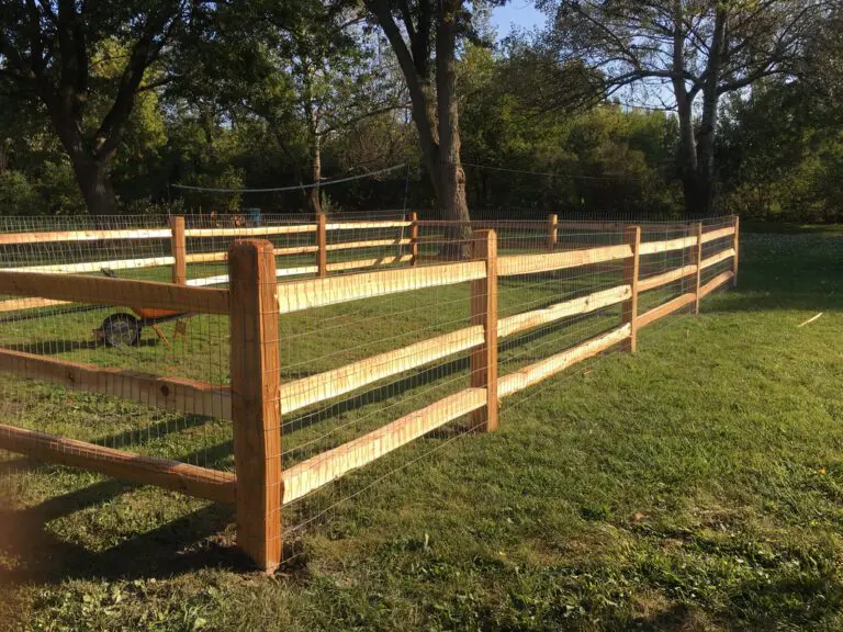 split rail cedar fence