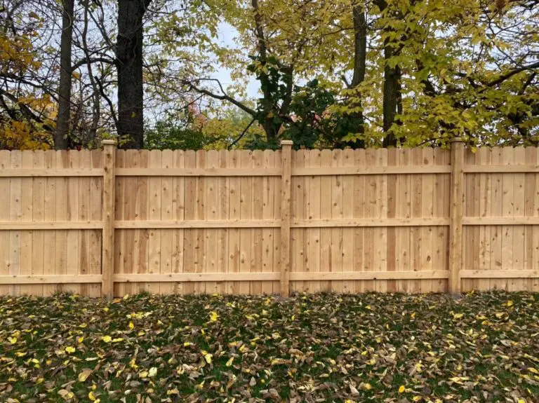 Wood Fence Installation