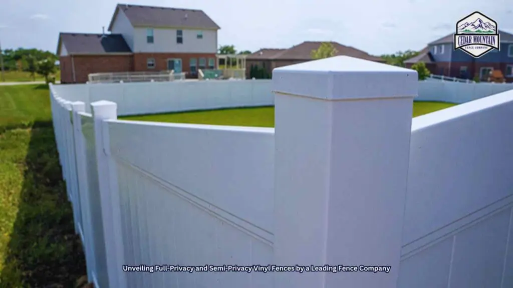 Unveiling Full-Privacy and Semi-Privacy Vinyl Fences by a Leading Fence Company