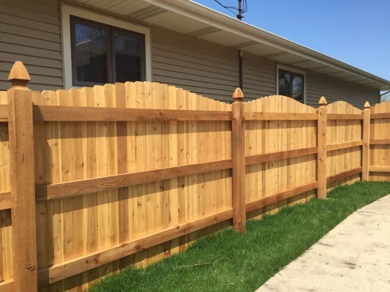 Wood Fence built by Cedar Mountain Fence Company in Plainfield, IL