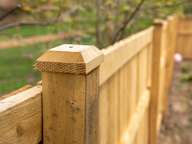 Photo of Wood Privacy Fence Installed in Hoffman Estates, Illinois