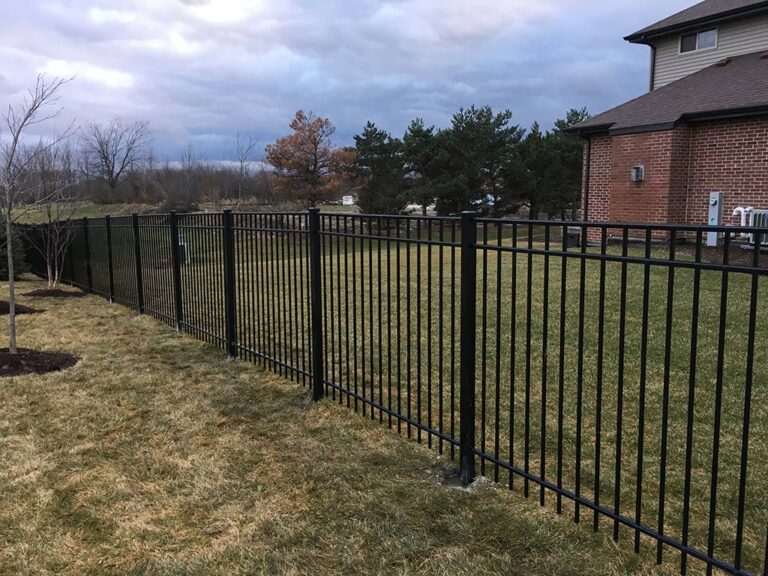 Aluminum Fence installed