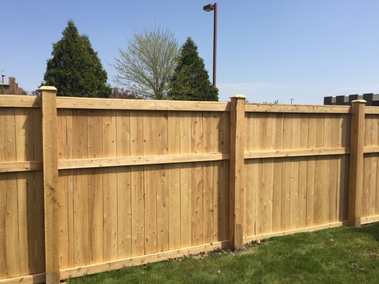 Cedar Fence traditional privacy