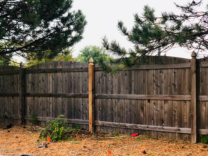 Wood Fence Post Repair